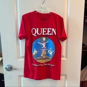 Queen Another One Bites The Dust Red Band Tee Shirt